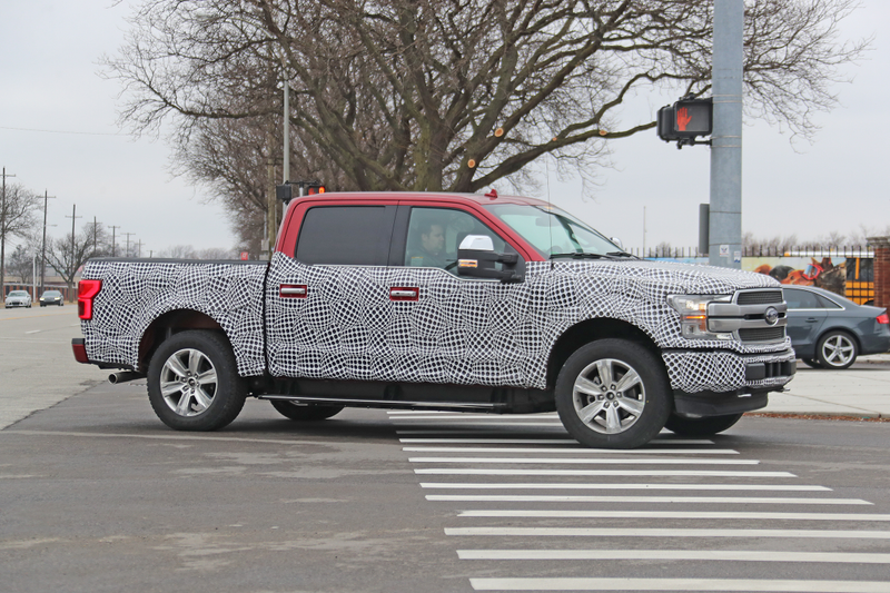 Illustration for article titled Electric Ford F-150 Spied With Fake Exhaust (Updated With Photos and Video)